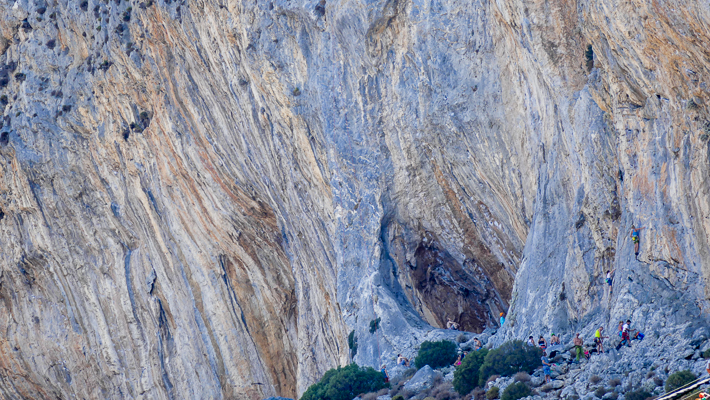 wspinacze na skale Kalimnos