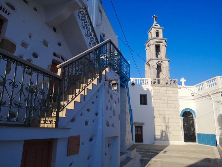 kościół Panagia portaitissa na wyspie Astipalaia