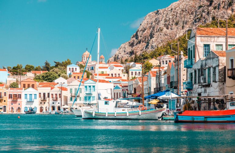 kastellorizo port jacht